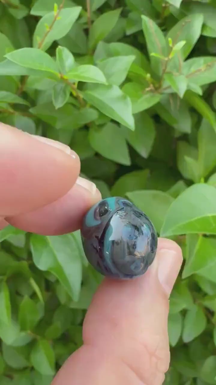 Another Early Dot Stack Bean Marble