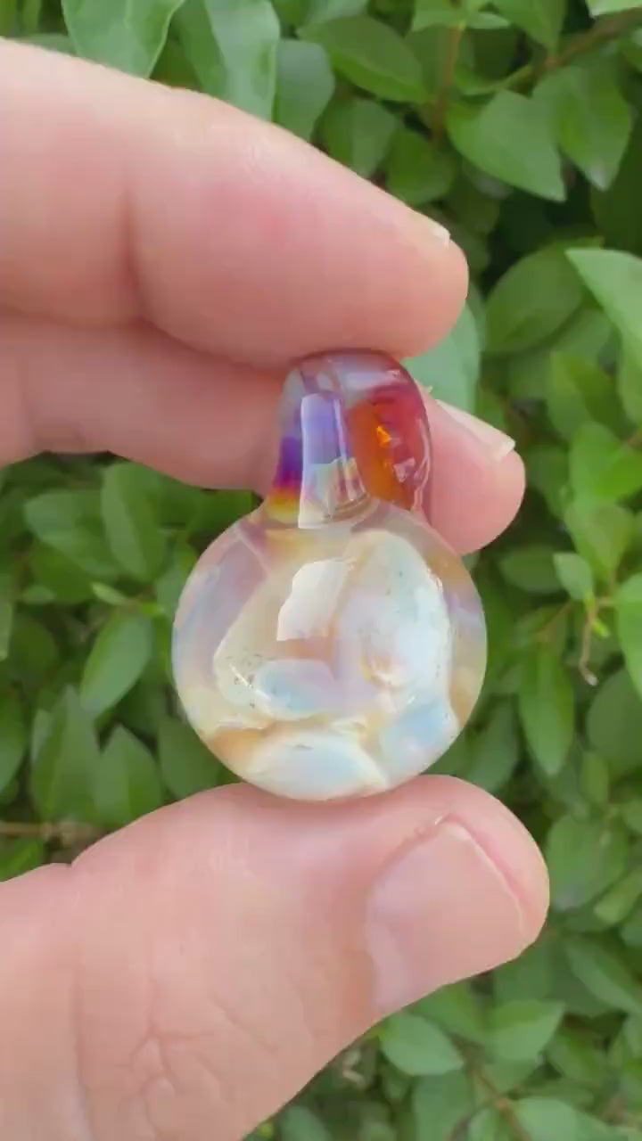 One Of My First Marble Pendants
