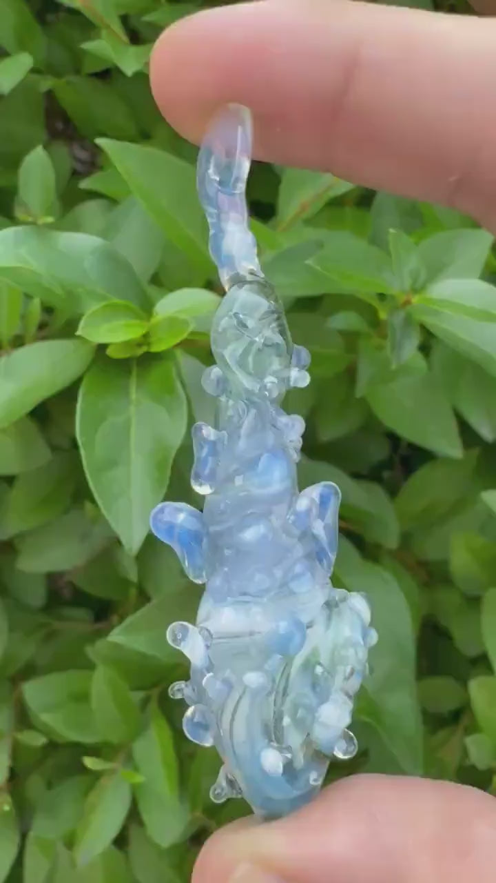 Abstract Fish Pendant