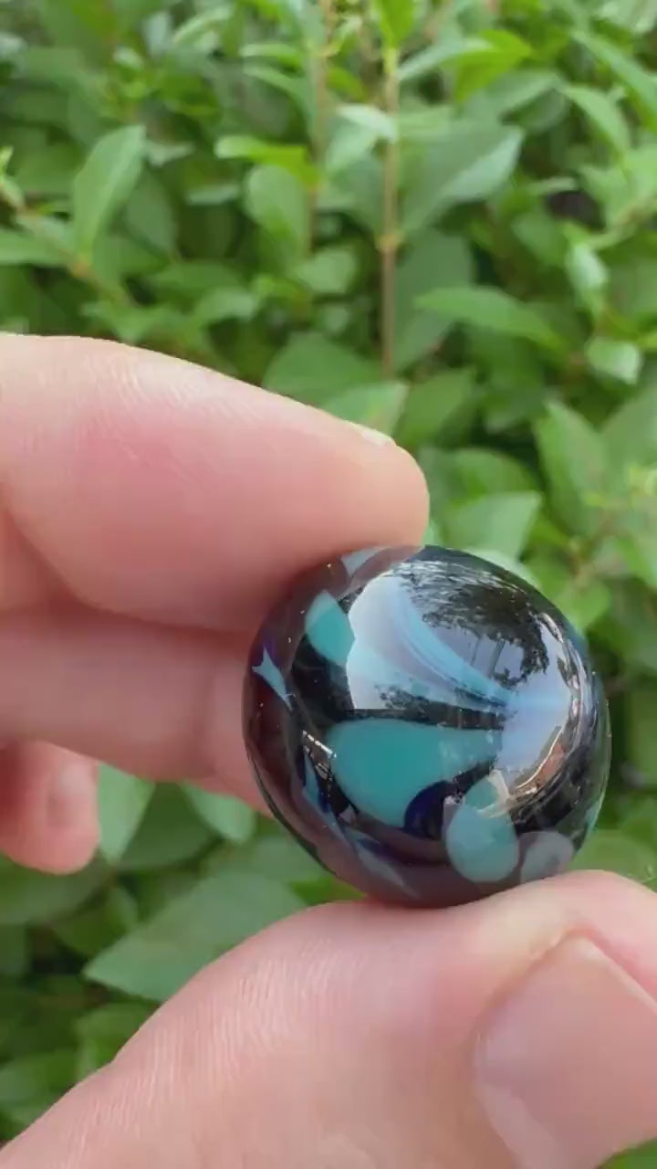Early Swirl Dot Stack Marble